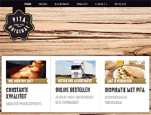 Tablet Screenshot of pitta.nl